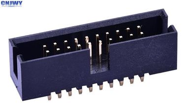 Surface Mount Box Header Connector 1.27 Mm 20 Pins Phosphor Bronze Contact Material