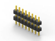 10 pin 2,54 millimetri del passo di Pin dell'intestazione del connettore di resistenza di contatto maschio 20mΩ massima