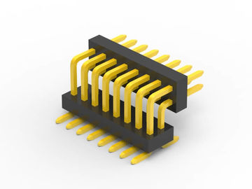Connessione per intestazione di PCB con curvatura concava SMT Tipo di corrente nominale 1.0AMP