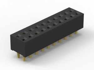 1.00 Mm 8 Pin Femminile Testa, Femminile Testa PCB Resistere Voltaggio 500 V
