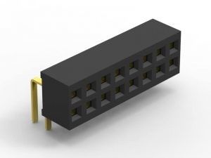 Durable 30 Pin / 40 Pin Female Header, 1.00mm Pitch Pcb Header Female