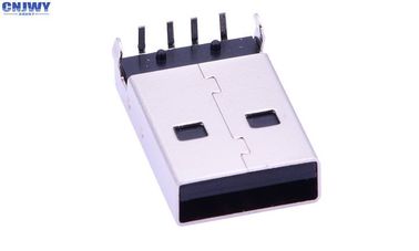 4 pin PCBA Maschio Micro USB Input Output connettori di plastica 100V resistenza alla tensione