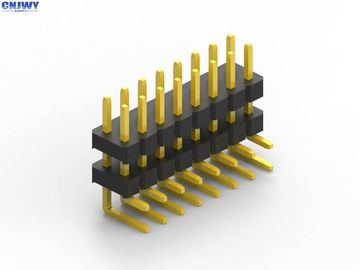 2 pin a 100 pin connettori pin di circuito, doppio connettore pin in plastica da 2,54 mm