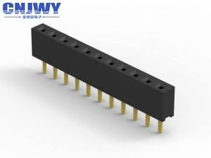 Single Row 40 Pin Female Connector, Plastic Square Pin Female Header Socket