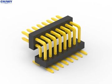Connessione per intestazione di PCB con curvatura concava SMT Tipo di corrente nominale 1.0AMP