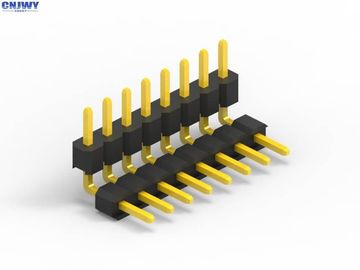 Pcb Pin Connector 2.0mm Pitch, in ottone Single Row Header Connector