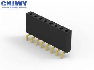 Attraverso il buco 40 Pin Femminile Pcb Header, Single Row Femminile Header Durable