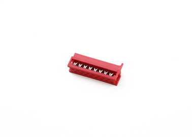 Connettore maschile a doppia fila a 8 pin, connettore a cavo a nastro, connettore a presa idc in materiale PA46