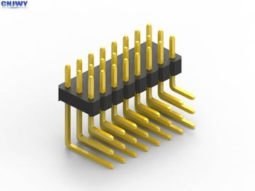 Tipo DIP Intestazione di pin a angolo destro, tre file di connettore di intestazione di pin maschile