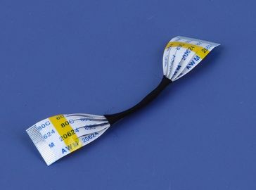 Scudo 0,5 mm Pitch FFC Cable a nastro 50 modi di divisione 5 file Resistono alla tensione 500V