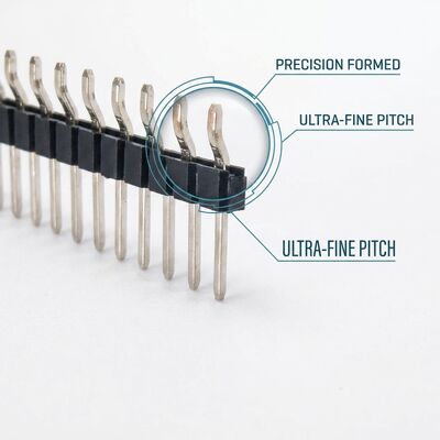 Connettore maschio a pin per montaggio superficiale SMT a doppia fila 2,54 mm di passo PCB 80 pin compatibile con rifusione