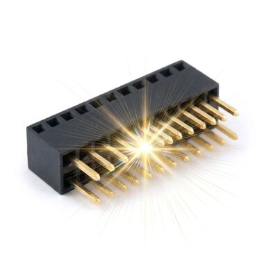 Connettore femmina mezzanino passo fine passo 0,8 mm Doppia fila 2x30P Presa PCB impilabile