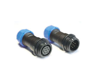Lunghezza 56 mm Blocco terminale di illuminazione Nero e blu Alta tensione ROSSO Contatto