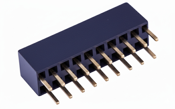 2-40 Pin Female Header Connector 250V 3A Attraverso il Forno